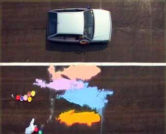 Automotive Action Painting